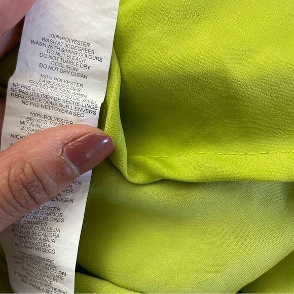 Nasty Gal Cowl Time Asymmetrical Satin Mini Dress - Picture 13 of 15